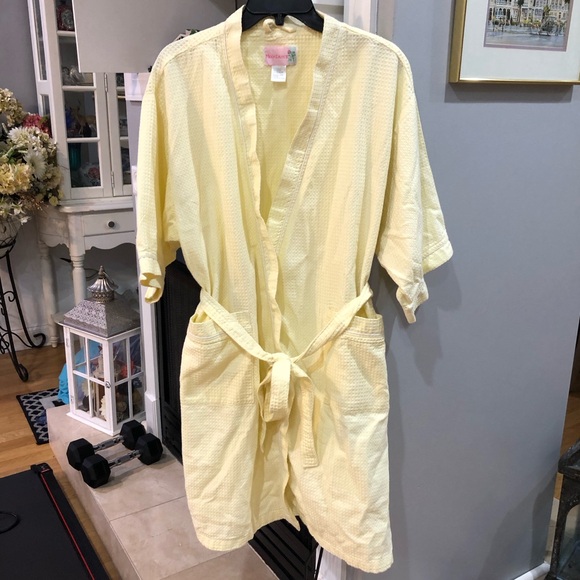 Moon Dance Waffel Knit Short Sleeve Robe - Picture 1 of 4